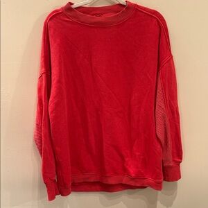 Aerie Vibrant Red sweatshirt